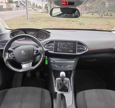 Peugeot 308 cena 29500 przebieg: 209000, rok produkcji 2016 z Ujście małe 254